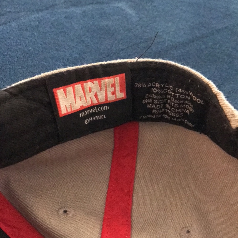 Marvel Deadpool Snapback Baseball Cap One Size Fits Most - Picture 2 of 4